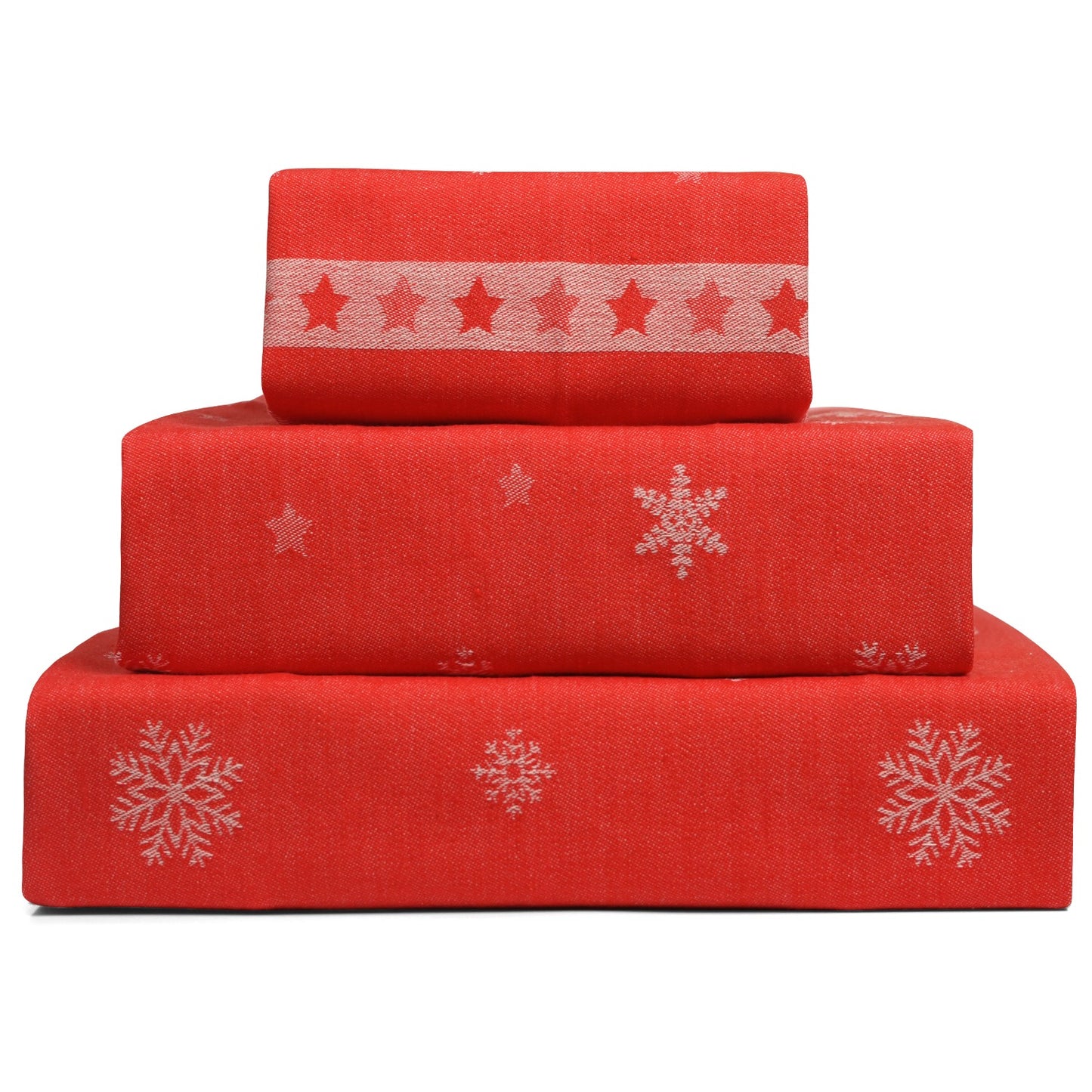 Christmas Kitchen Towel for every use, Ultra Absorbent Kitchen Towels, Cotton Cleaning Cloth Pack of 3, 50x70 cm