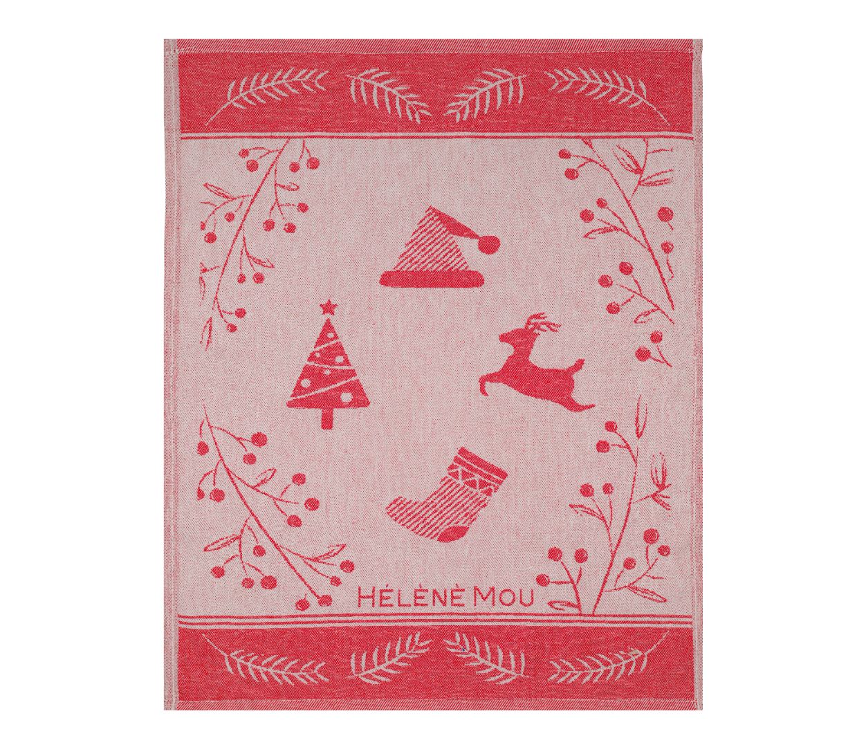 منشفة مطبخ كريسماس للاستخدام اليومي، مناشف مطبخ فائقة الامتصاص، قطعة قماش تنظيف قطنية، عبوة من 3 قطع، 50×70 سم 