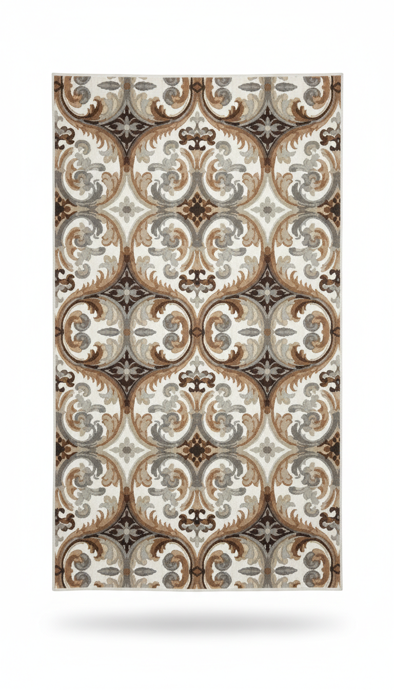 Heritage pattern luxury beach towel
