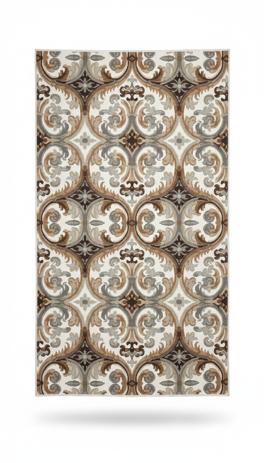Heritage pattern luxury beach towel