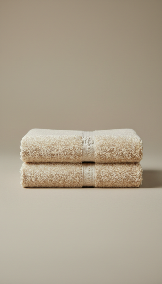 Egyptian Cotton Bath Towel with Monogram