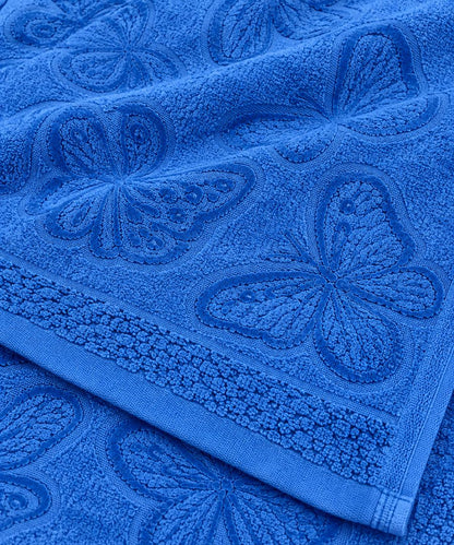Velour Face towel set of 3 towels, 100%cotton , 30x50cm.
