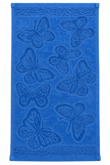Velour Face towel set of 3 towels, 100%cotton , 30x50cm.