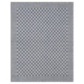 طقم من 3 قطع من مناشف المطبخ، قطن 100%، 50 × 70 سم (رمادي داكن)