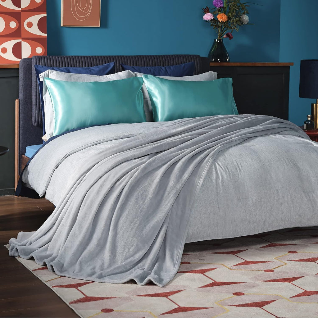 بطانية ناعمة للأريكة والسرير — 180×230 سم / 230×230 سم