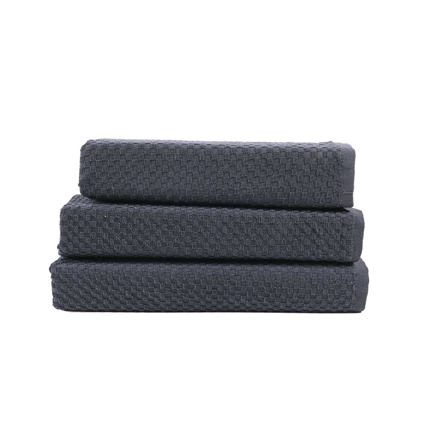 Terry Kitchen towels, 3 PCS PACK OF Kitchen Towels 100% Cotton,50x50 cm