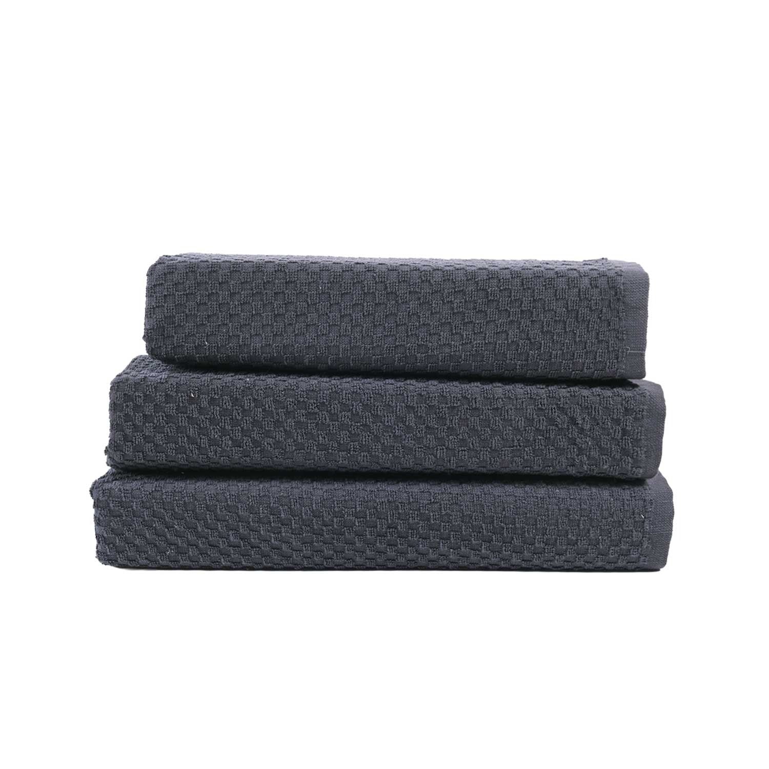 Terry Kitchen towels, 3 PCS PACK OF Kitchen Towels 100% Cotton,50x50 cm