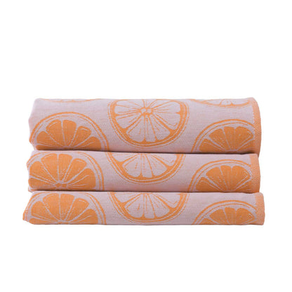 SET OF 3 PCS KITCHEN TOWELS , 100% COTTON , 50X70 CM