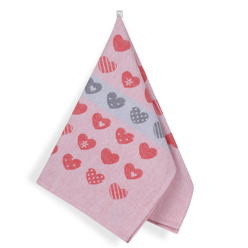 SET OF 3 PCS KITCHEN TOWELS , 100% COTTON , 50X70 CM