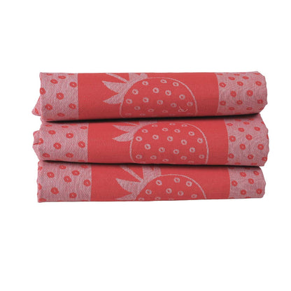 SET OF 3 PCS KITCHEN TOWELS , 100% COTTON , 50X70 CM