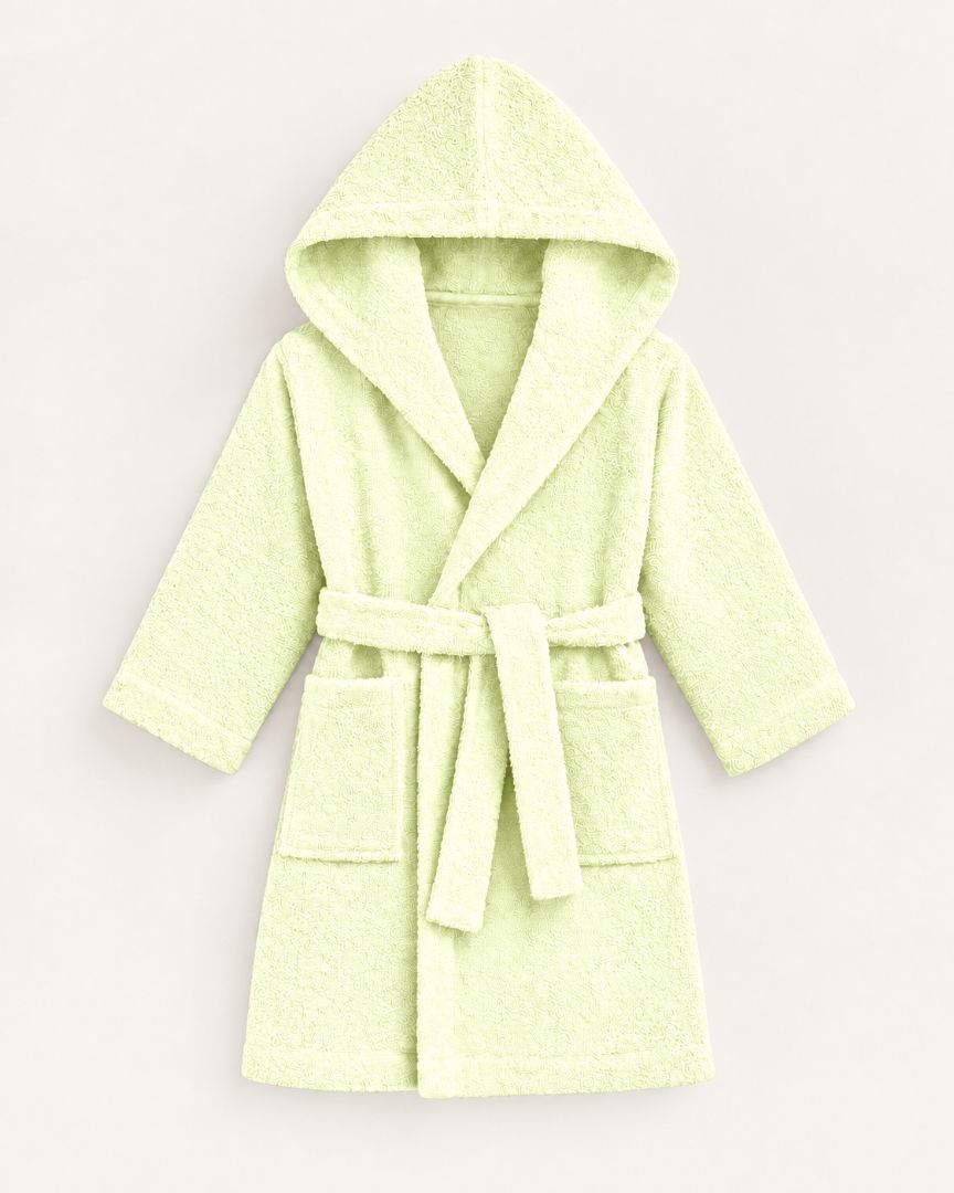 Premium Cotton Kids’ Bathrobe.