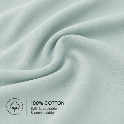 Set of 2 Zipper Pillowcases – 100% Cotton – 50×70 cm.