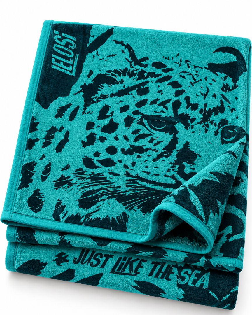 Velour Beach towel 100%cotton,90x170 cm.