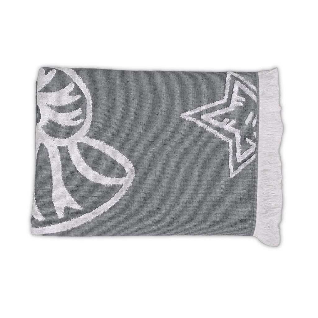 منشفة تيري للشاطئ 100% قطن، 90×170 سم