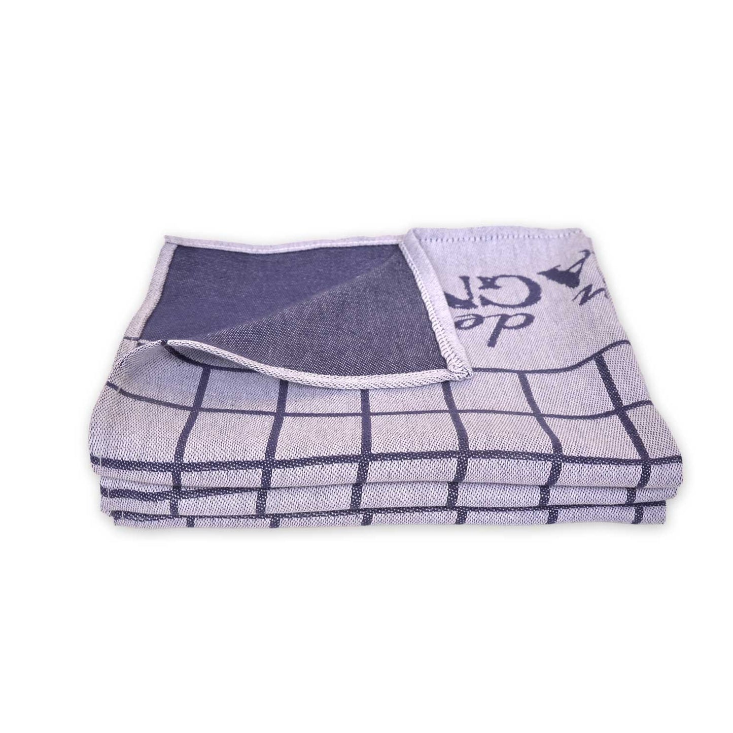 SET OF 3 PCS KITCHEN TOWELS , 100% COTTON , 50X70 CM