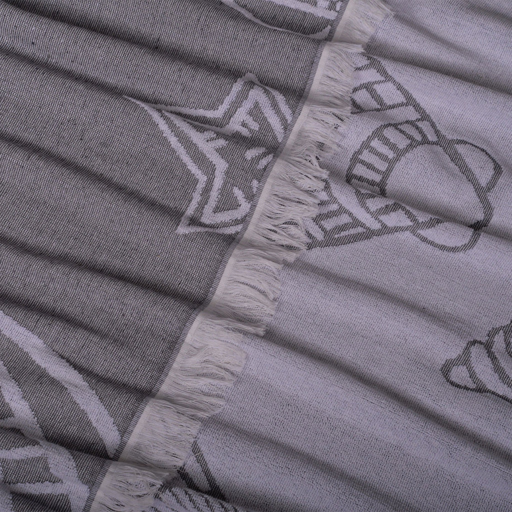 منشفة تيري للشاطئ 100% قطن، 90×170 سم