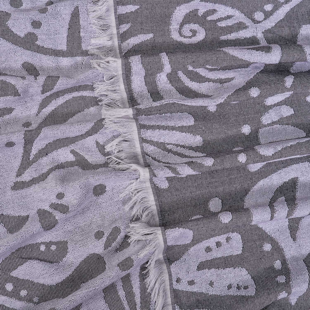 منشفة تيري للشاطئ 100% قطن، 90×170 سم