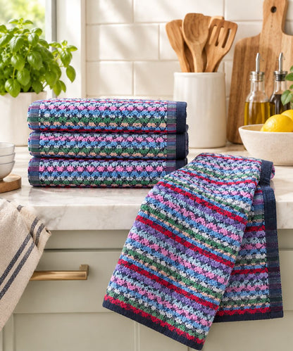 Terry Kitchen towels, 3 PCS PACK OF Kitchen Towels 100% Cotton,30x50cm.