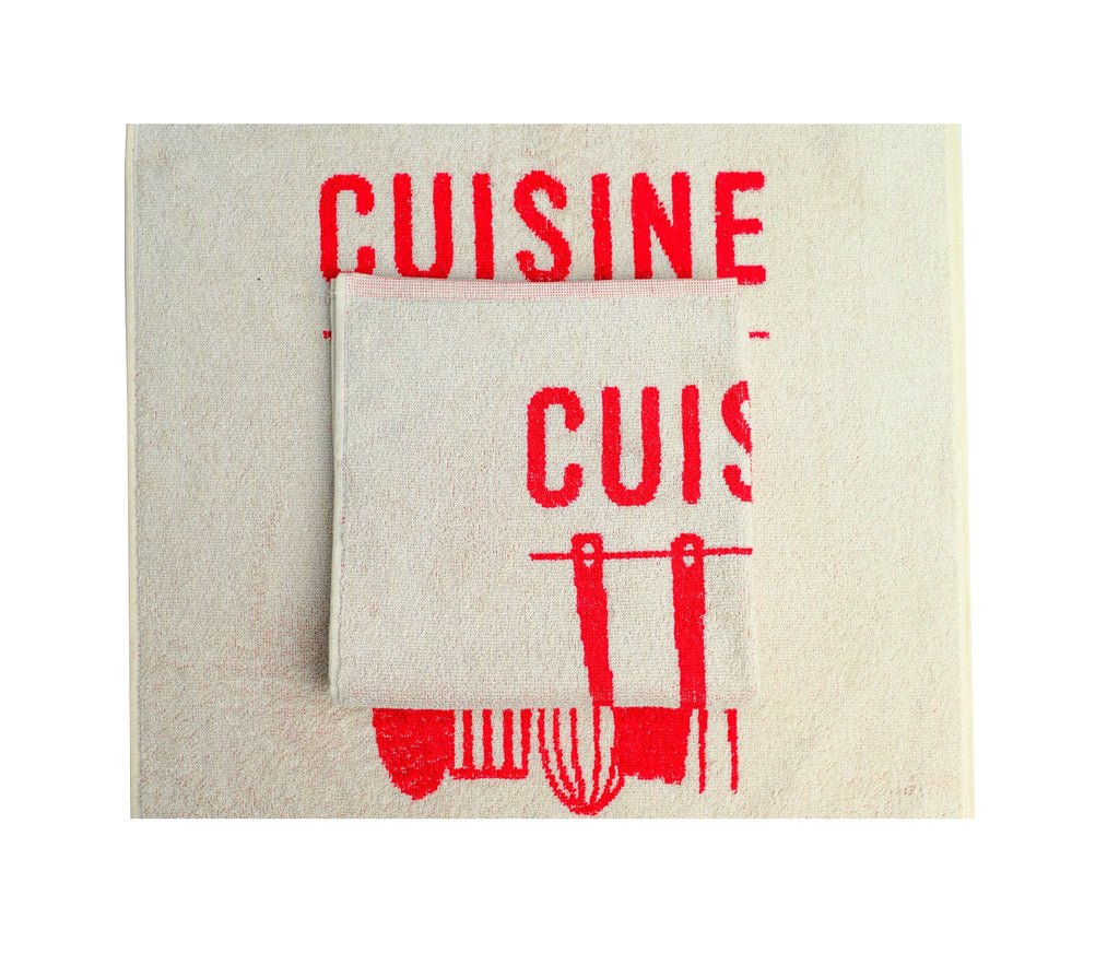 Terry Kitchen towels, 3 PCS PACK OF Kitchen Towels 100% Cotton,50x50 cm