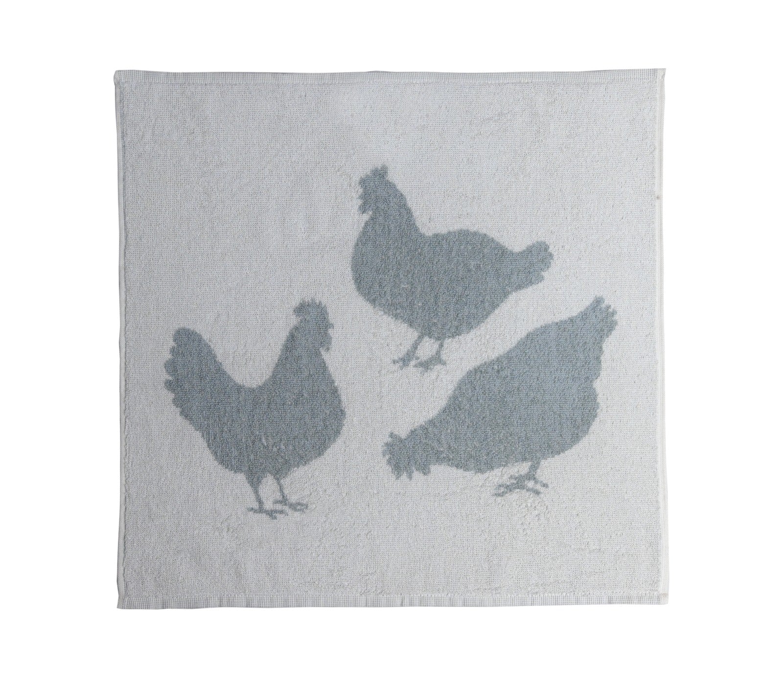 مناشف مطبخ تيري، عبوة من 3 قطع من مناشف المطبخ 100% قطن، 50×50 سم