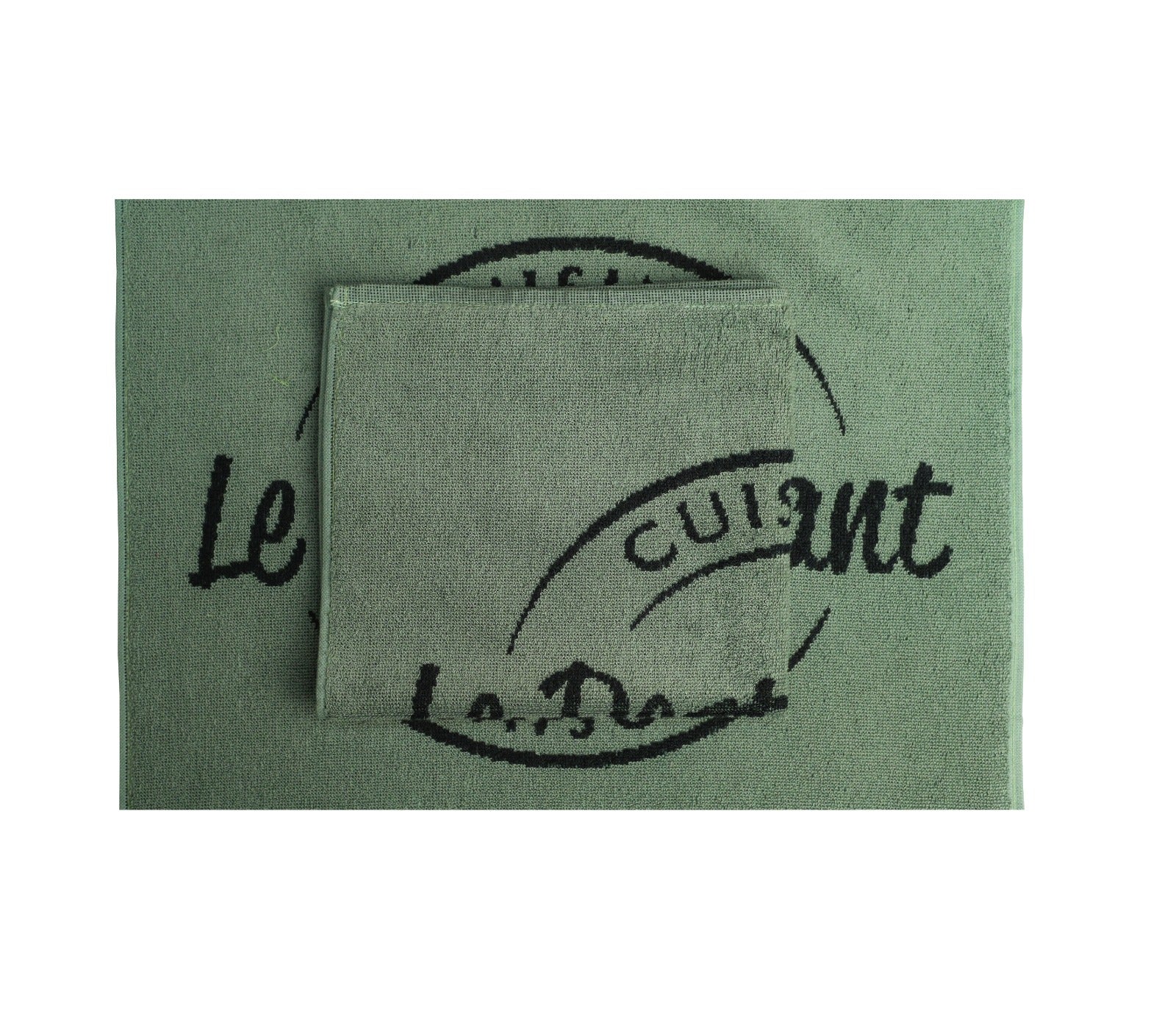 مناشف مطبخ تيري، عبوة من 3 قطع من مناشف المطبخ 100% قطن، 50×50 سم