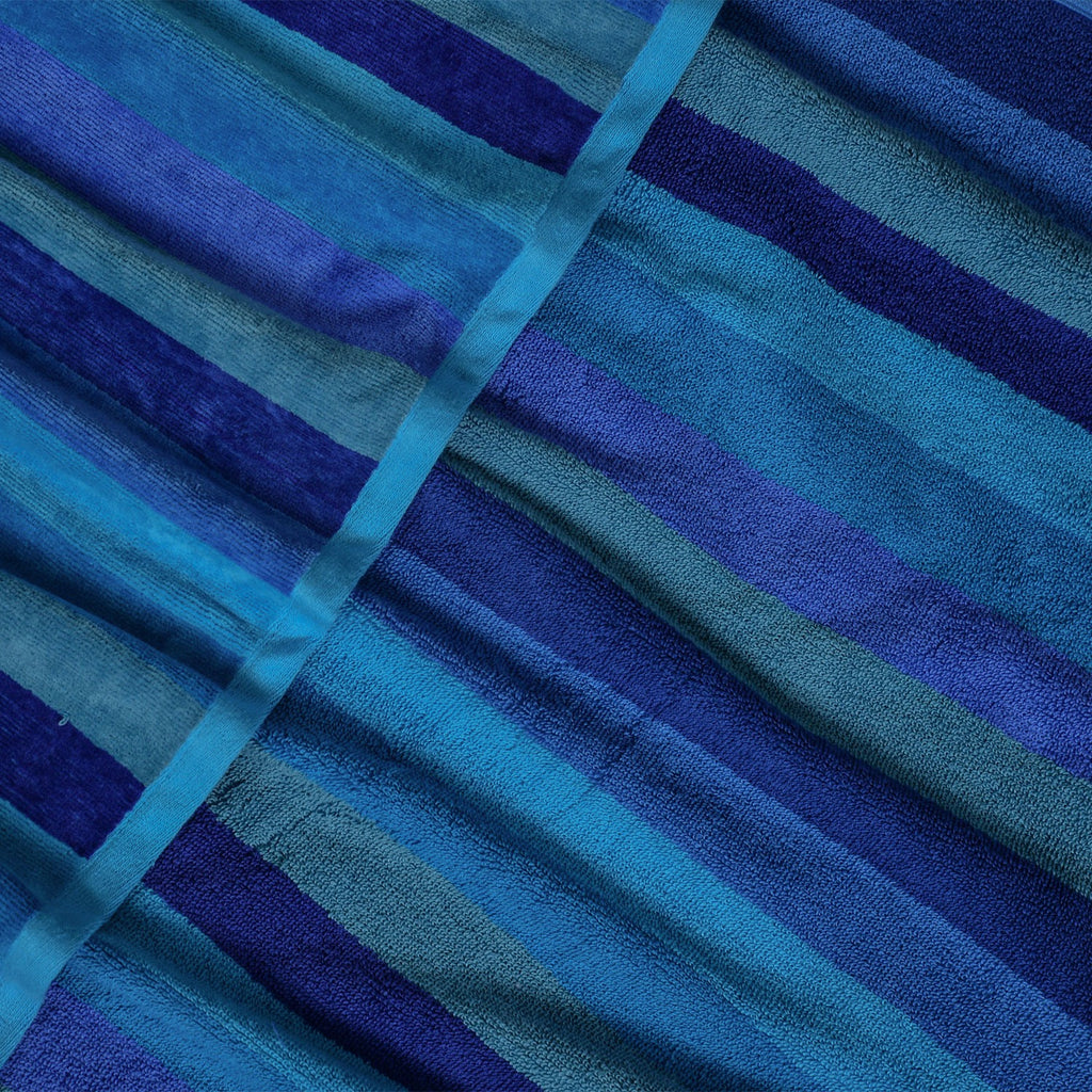 منشفة شاطئ مخملية 100% قطن، 90×170 سم