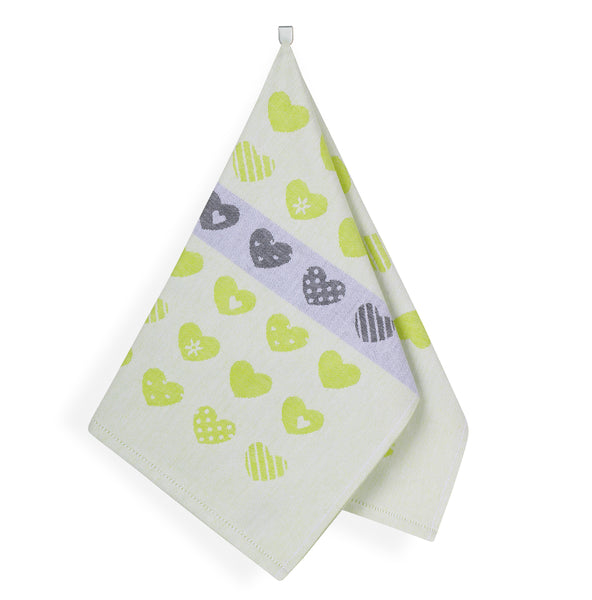 SET OF 3 PCS KITCHEN TOWELS , 100% COTTON , 50X70 CM