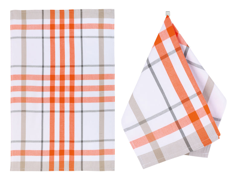 SET OF 3 PCS KITCHEN TOWELS , 100% COTTON , 50X70 CM