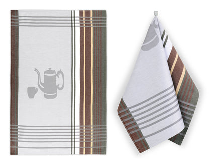 SET OF 3 PCS KITCHEN TOWELS , 100% COTTON , 50X70 CM